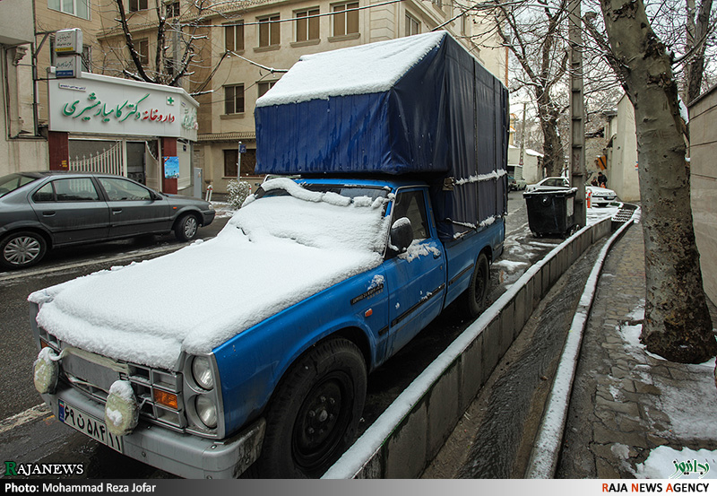 تصاویر:: بارش برف در تهران